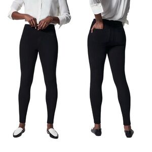 SPANX Black Jean-ish Ankle Leggings